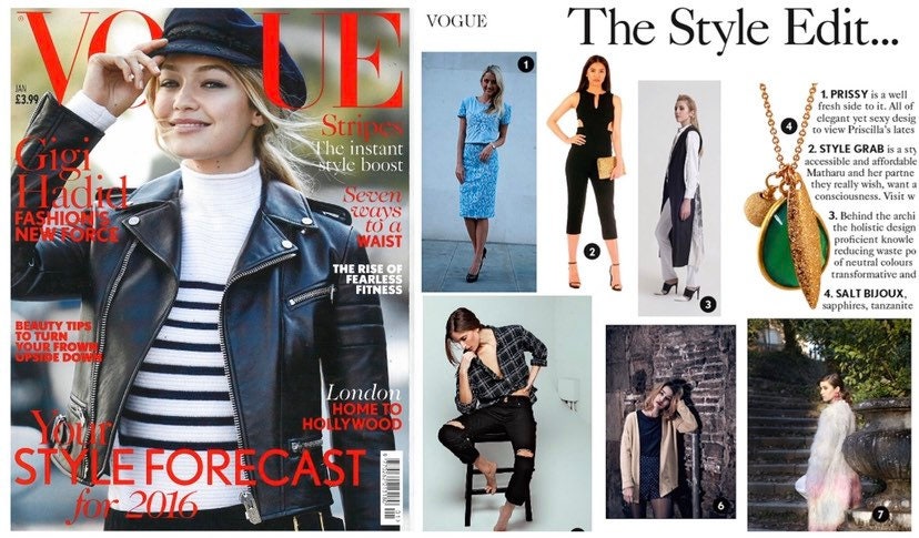 Green Onyx Gold Charm Necklace: Vogue Featured, 14k Gold Filled