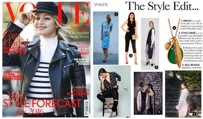 Green Onyx Gold Charm Necklace: Vogue Featured, 14k Gold Filled