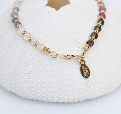 Chakra Gemstone Bracelet: Karen Hill Tribe Gold Vermeil, Gold Fill