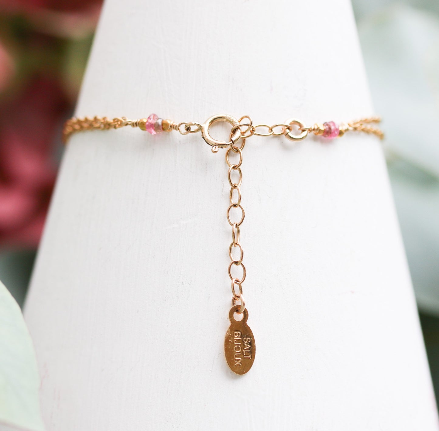 Handmade Amethyst Bracelet: Gold Vermeil, February Birthstone