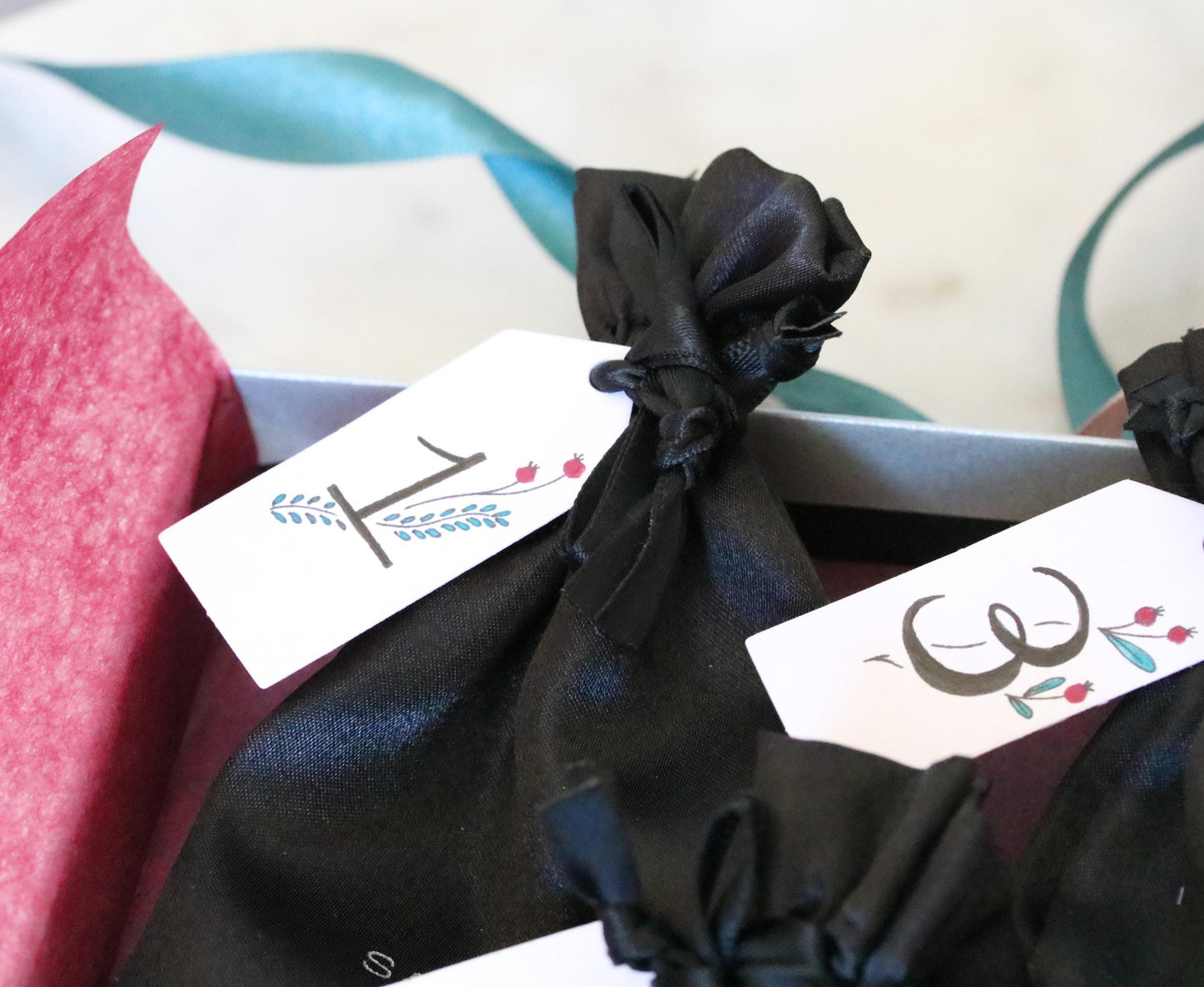 Luxury Jewellery Advent Calendar – 4 Handmade Pieces | Salt Bijoux | Silver, Rose Gold or Gold Filled
