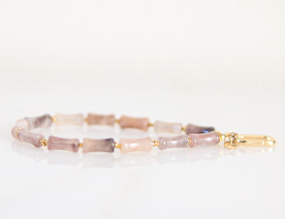 Lepidolite Keyring & Bag Charm