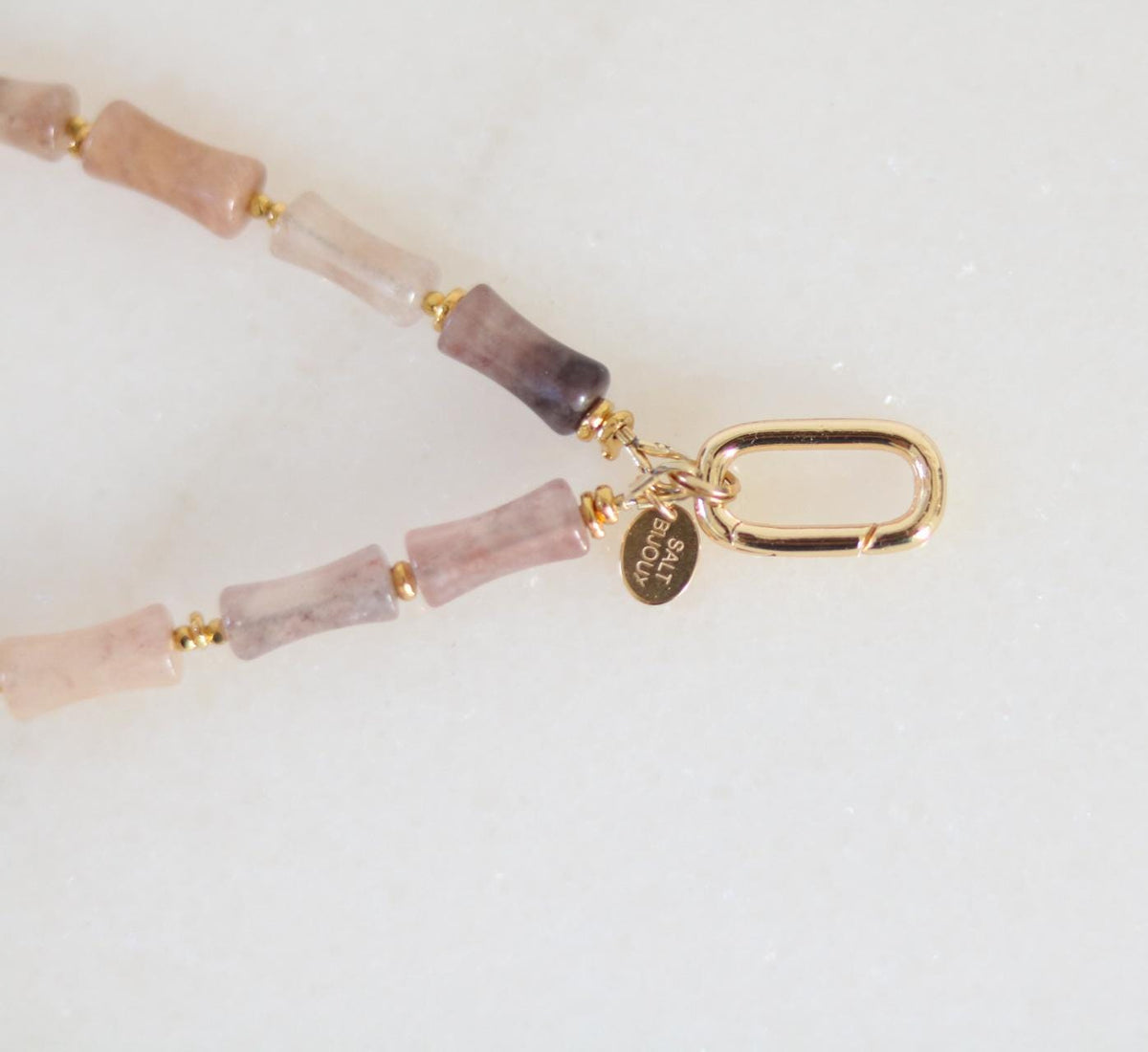 Lepidolite Keyring & Bag Charm
