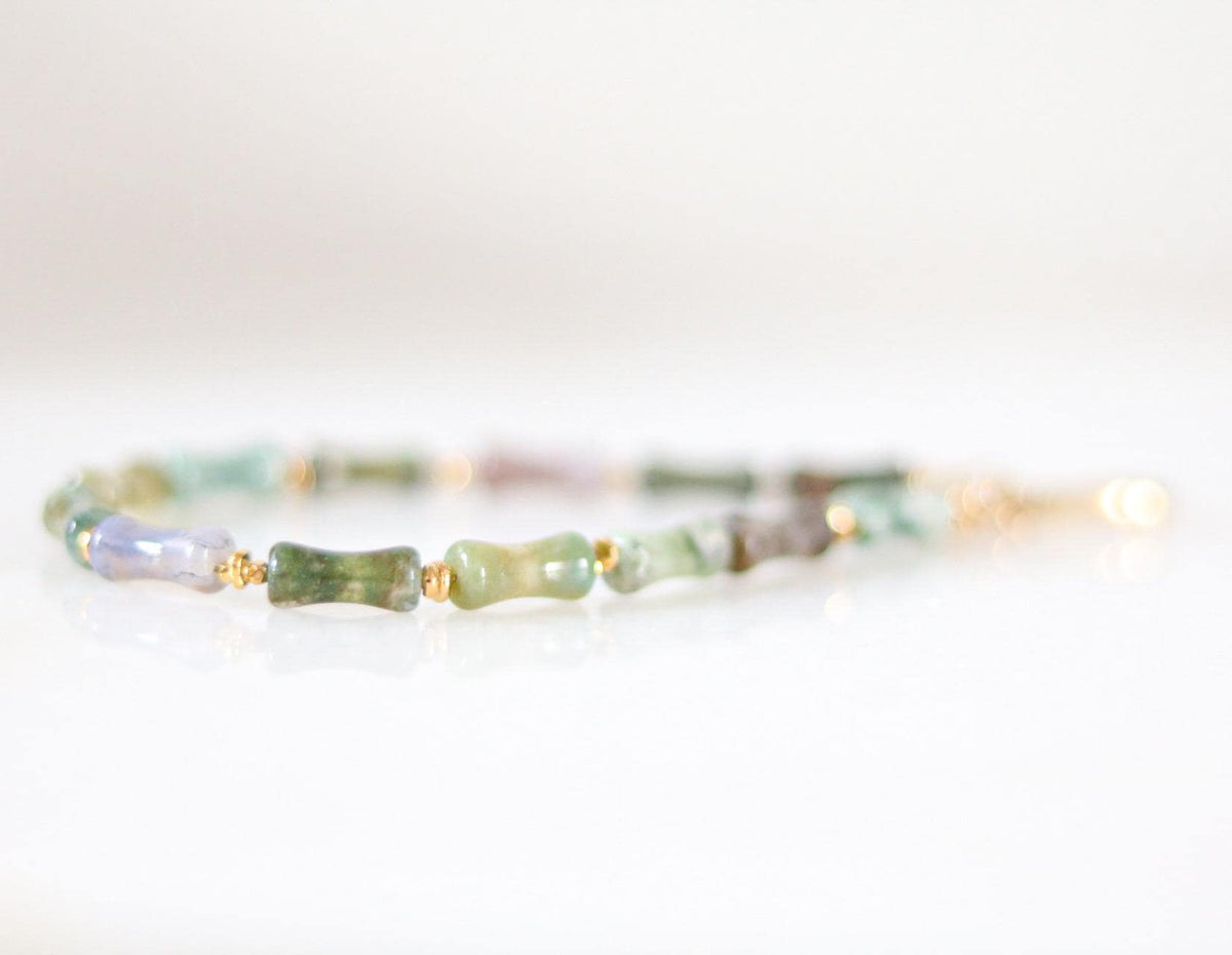 Indian Agate Keyring & Bag Charm