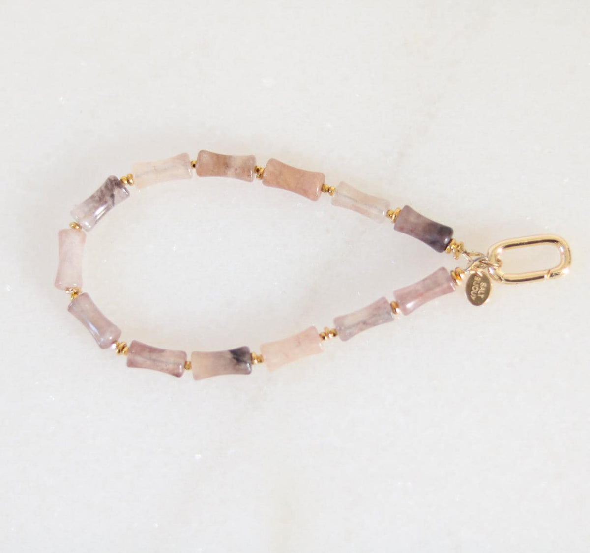 Lepidolite Keyring & Bag Charm